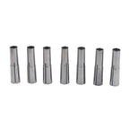7Pc Set of MT2 Shank Round Collets for Morse Taper Chuck (1/8" - 1/2")
