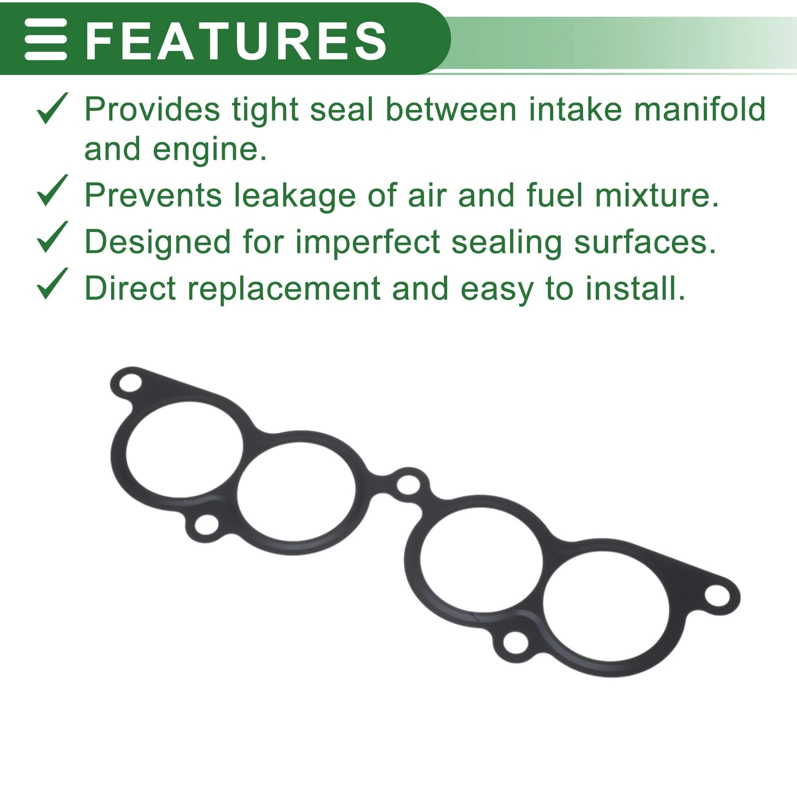 Engine Intake Manifold Gasket for Toyota Tacoma (1995–2004) No. 17176-75010