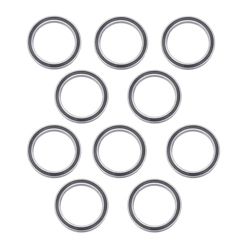 10Pcs 6809-2RS Bearings for (45×58×7mm, Double Rubber Seals)