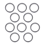 10Pcs 6809-2RS Bearings for (45×58×7mm, Double Rubber Seals)
