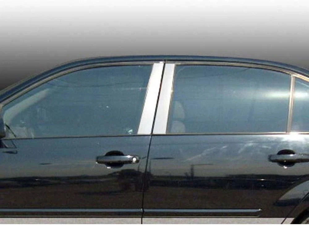 4pc. Luxury FX Chrome Pillar Post Trim for 2004-2007 Chevy Malibu