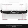 Rear Bumper Face Bar & Reinforcement for F-250 SD (2017–2022)