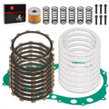 Heavy Clutch Friction Plates & Gasket Kit for Suzuki QuadSport Z 400(2003–2006)