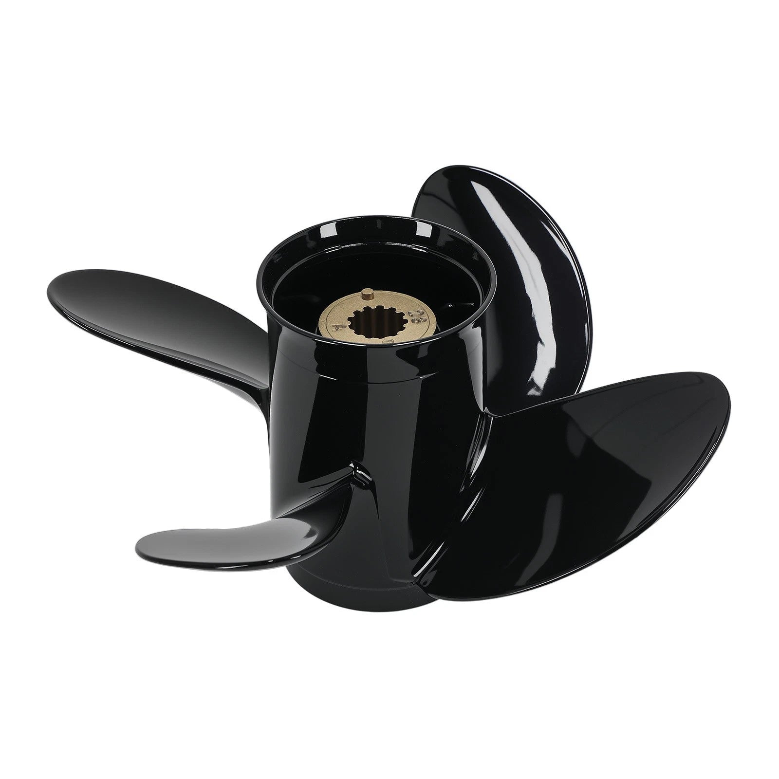 10.1x14 Aluminum Outboard Propeller for Mercury 25-70HP (4 Blade)