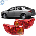 Set of 2 Outer Tail Light Assemblies for Toyota Corolla (2009–2010)