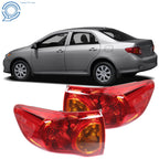 Set of 2 Outer Tail Light Assemblies for Toyota Corolla (2009–2010)