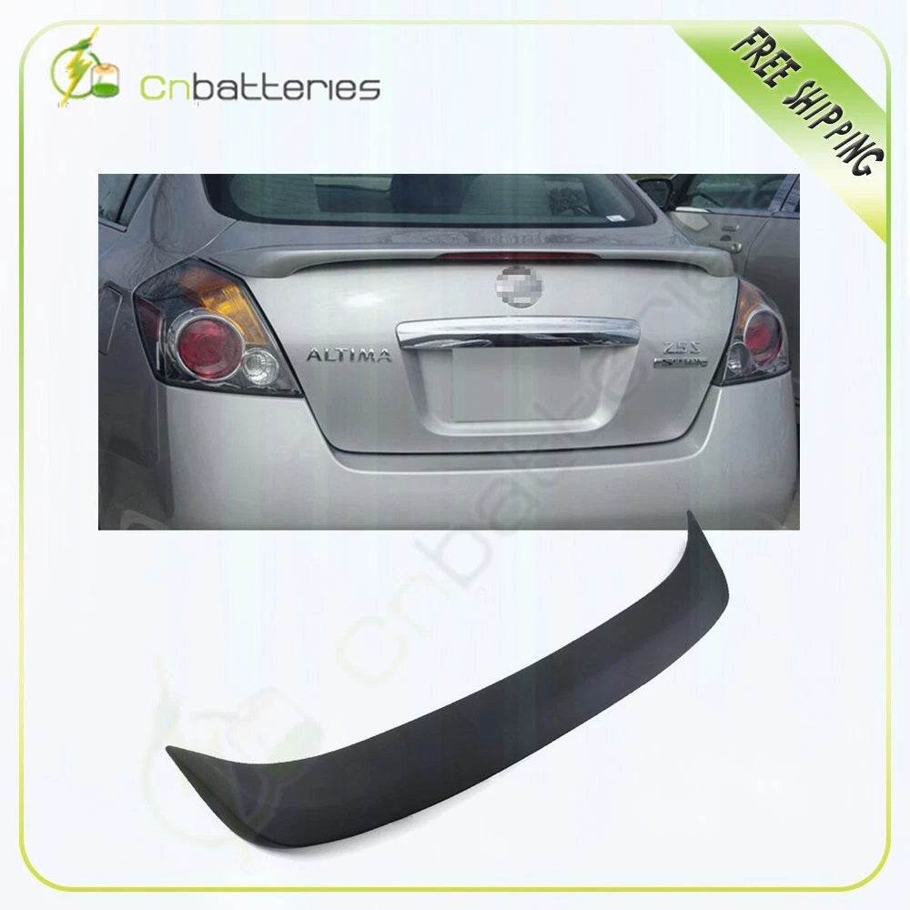 Matte Black Rear Trunk Spoiler Wing for Nissan Altima (2007–2012)