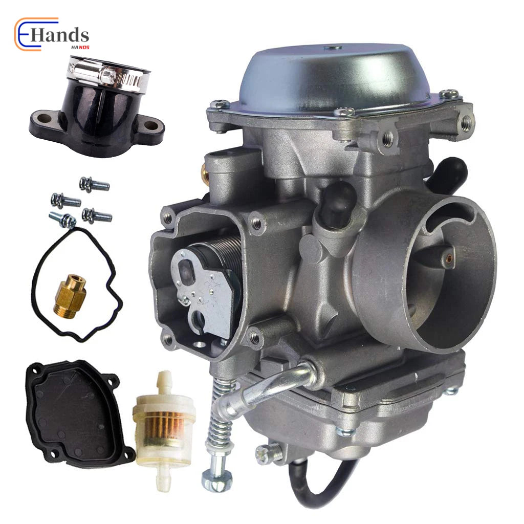 Carburetor + Intake Manifold Boot for Polaris Trail Boss Magnum 325 330 ATP 330