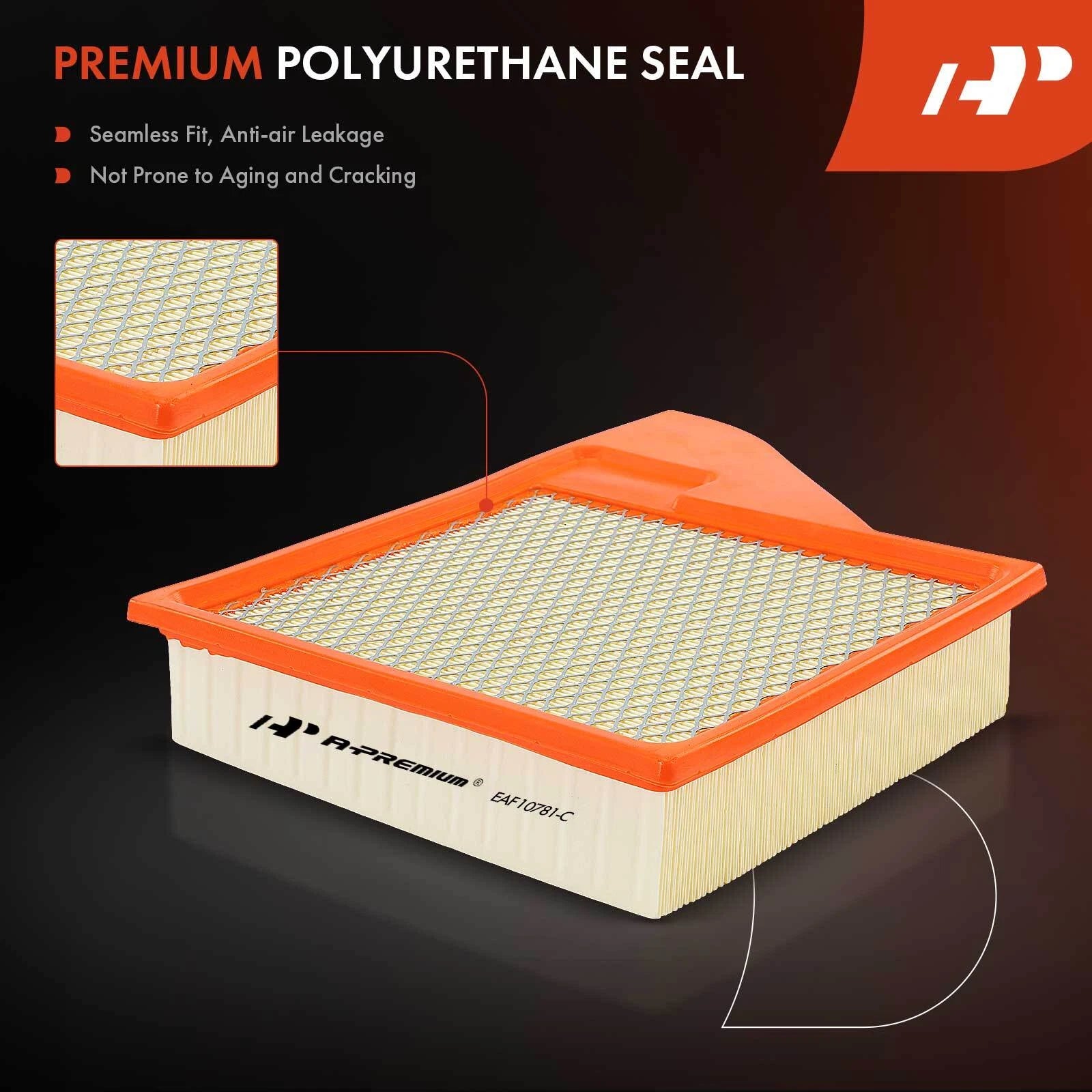 Engine Air Filter for Ford Mustang (2010-2014) Flexible Pane