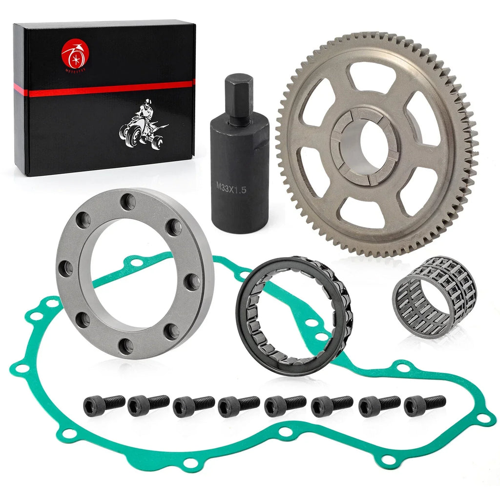 Flywheel Puller Clutch Idler Gear 72T for Polaris Predator 500 (2003–2007)