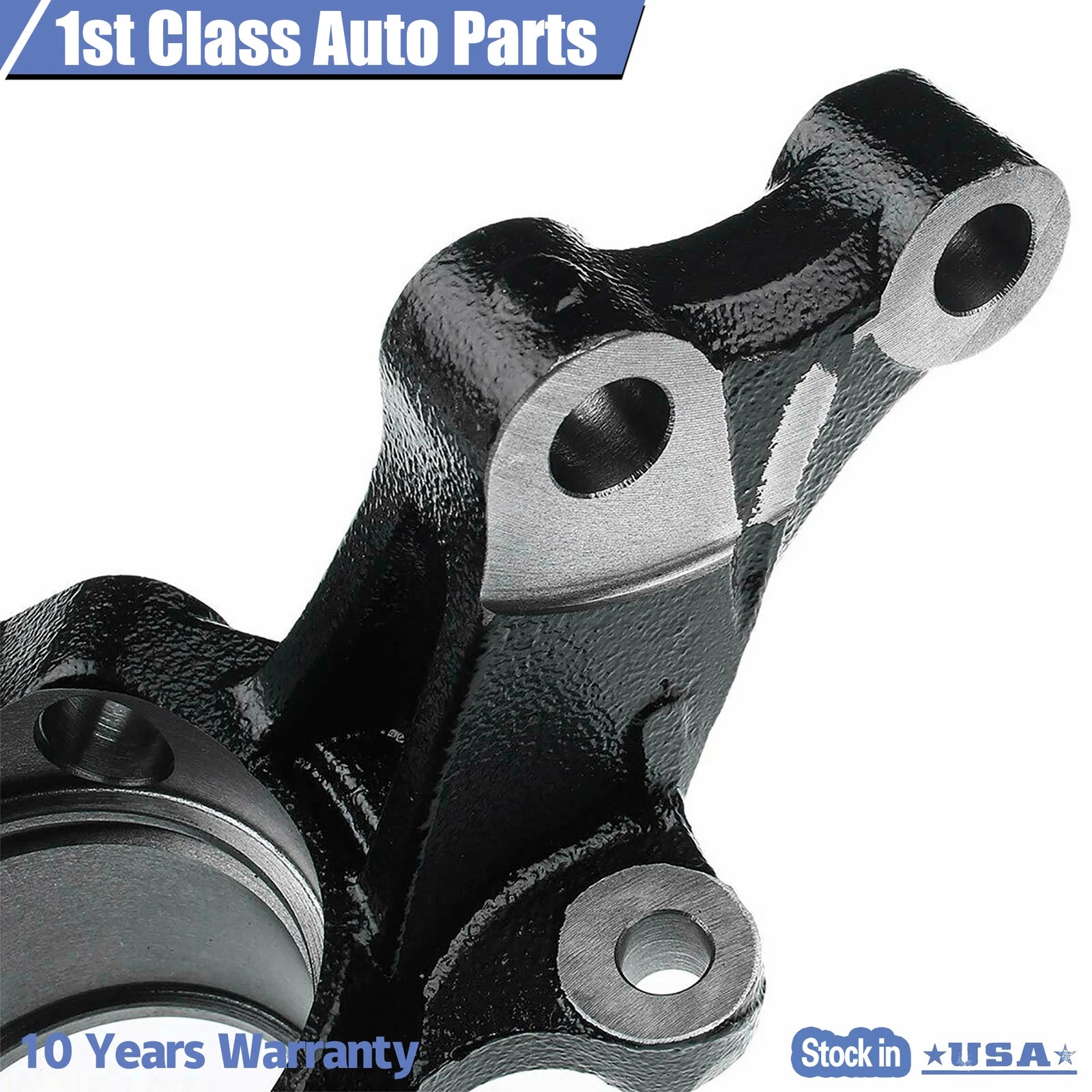 Left Steering Knuckle for Toyota Matrix (2003-2008) FWD 4 Wheel ABS