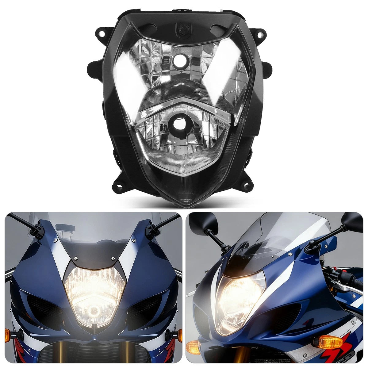 Front Headlight Assembly for Suzuki GSXR1000 (2003–2004)