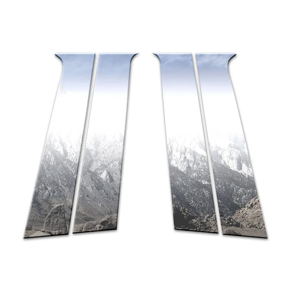 Diamond Grade 4pc Stainless Steel Pillar Post Covers for 2016-2022 Chevy Trax