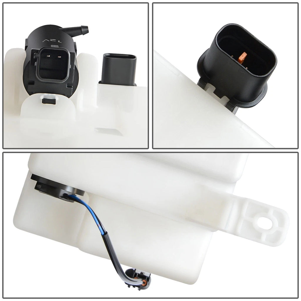 Washer Fluid Reservoir Tank with Level Sensor for Hyundai Elantra (2007–2010)