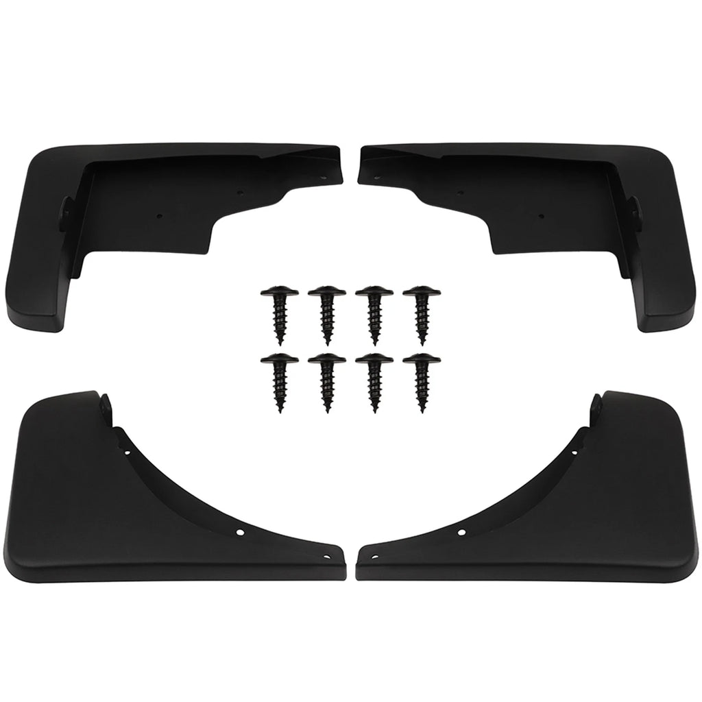 Set of 4 Mud Shields for Jeep Compass (2011-2016)