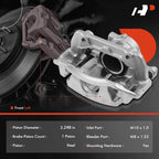 Front Left Disc Brake Caliper with Bracket for Mercedes-Benz W203 (2000-2007)