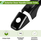 Exterior Door Handle Cover Trim for Chevrolet Colorado (2015–2023) Black