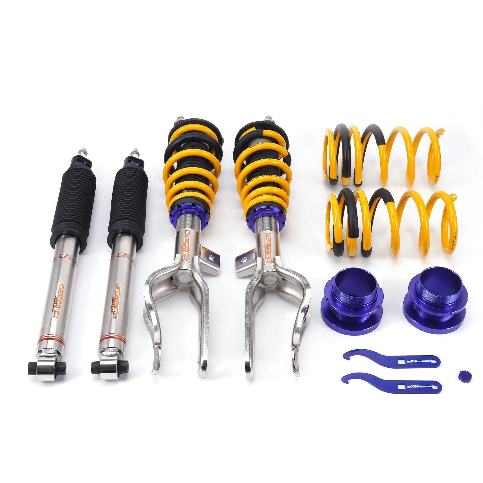 24 Level Damper Coilovers Kit & Eibach Springs for Tesla Model Y (2020–2025)