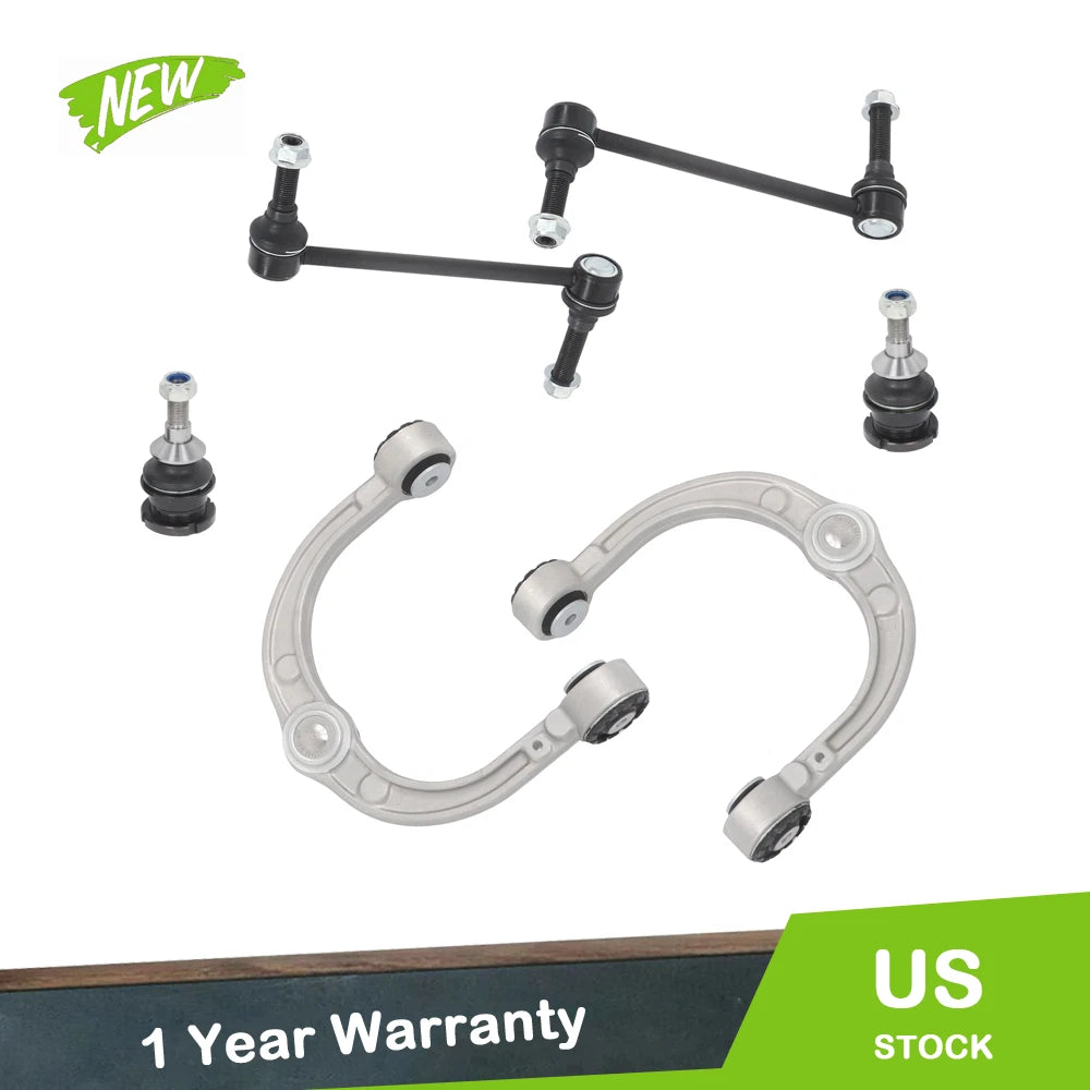Set of 6 Front Upper Control Arms with Ball Joints for Mercedes-Benz GL450 ML350 (YYYY–YYYY)