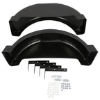 Set of 2 Trailer Fenders for Single Axle Trailers (13" Wheels)