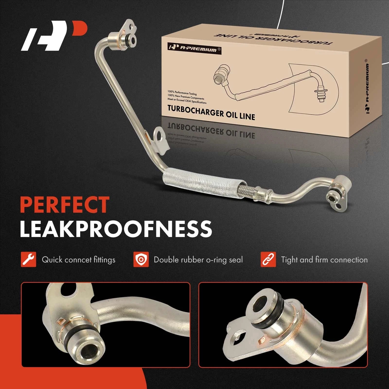 Turbocharger Coolant Line for Ford Bronco Explorer Ranger