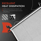 Aluminum Radiator for Ford Transit Connect (2011-2013)