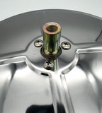 Ribbed Stainless Fisheye Convex Mirror with Center Stud for Universal