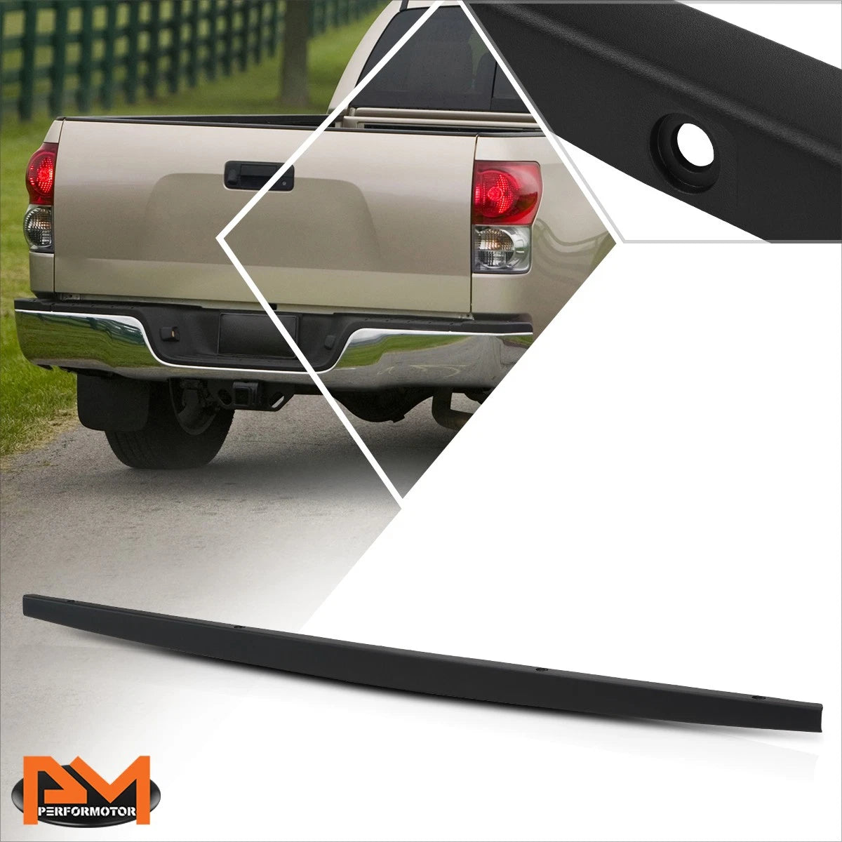 Rear Tailgate Molding Protector Cap for Toyota Tundra (2007–2013)