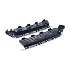 1 Pair Front Lower Bumper Grille Fog Light Cover for Cadillac CT6 (2016–2018)