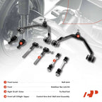 Set of 8 Front Upper Control Arms & Sway Bars for Ford F-150 (1997–2003)