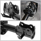 Front Struts with Coil Spring for Honda CR-V (2007–2011) - Powder-Coated Mild Steel