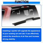 Matte Black Truck Cab Spoiler for Ford F-150 (2009–2014)