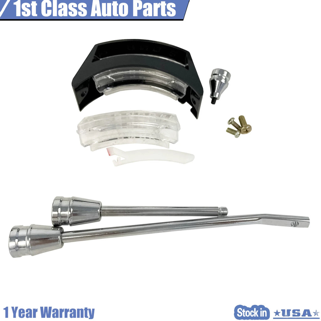 30" Steering Column Shift Tilt with Key & Wheel Adapter for Auto