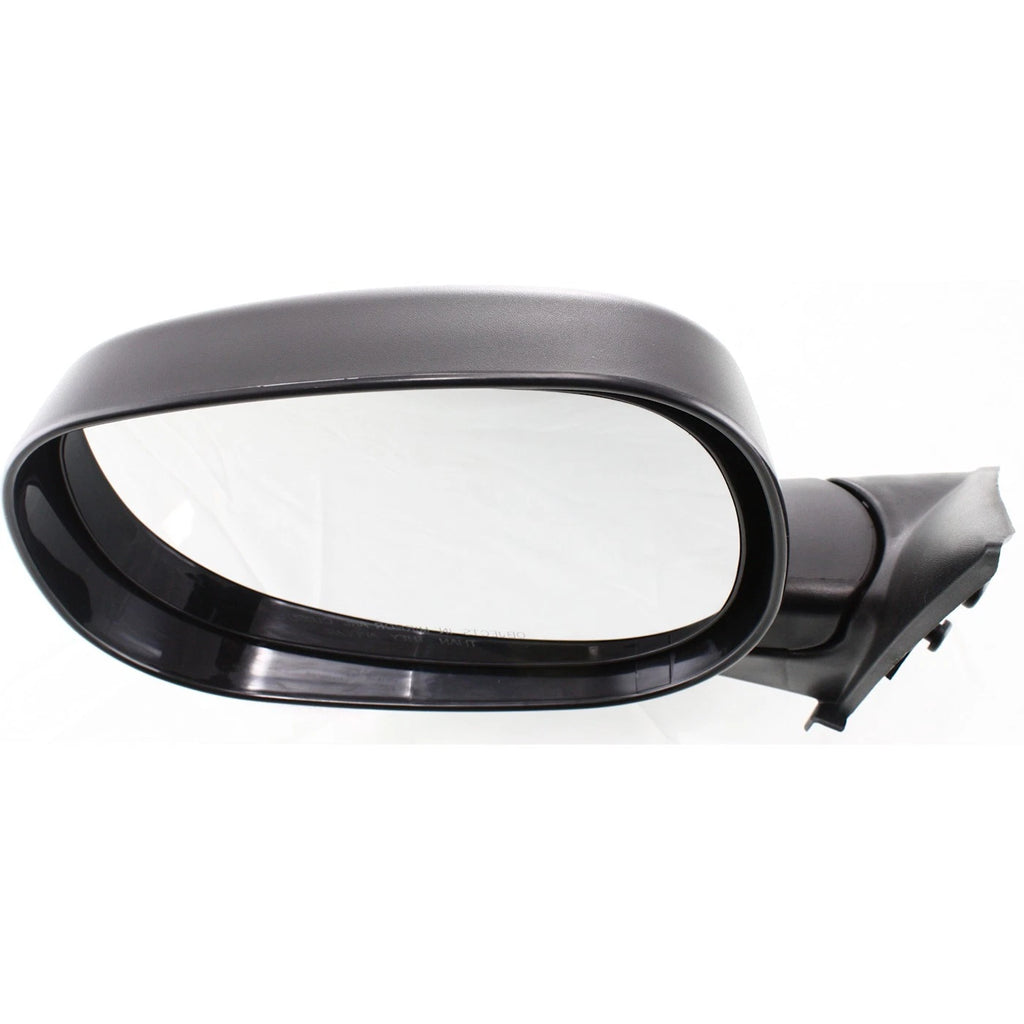 Manual Mirror for Dodge Ram 1500 (1998–2001) Left Folding Textured Black