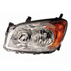 Head Light Lens Housing Replacement Driver Side for Toyota RAV4 (2009–2012)