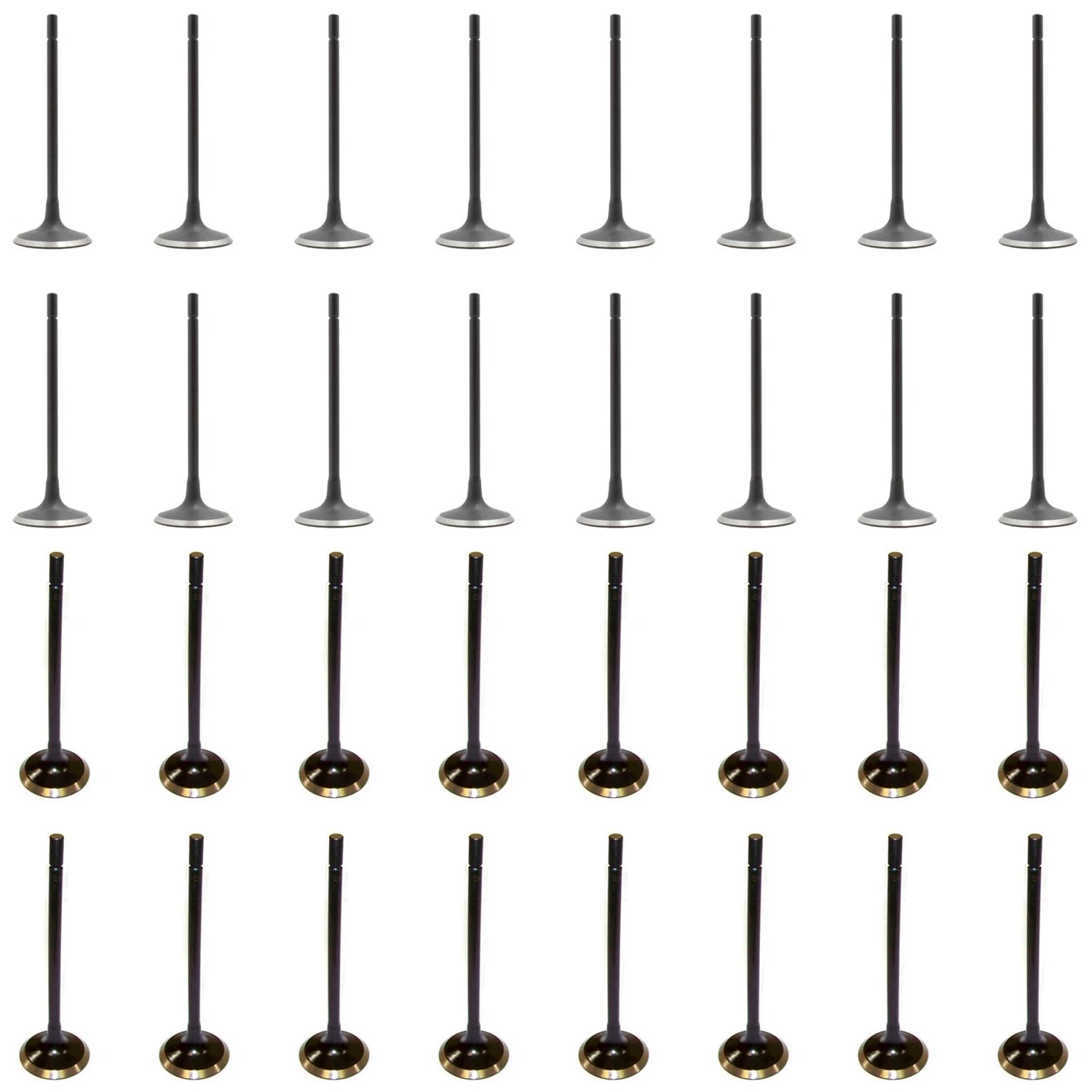 Set of 32 Intake & Exhaust Valves Kit for Ford Thunderbird Lincoln LS V8