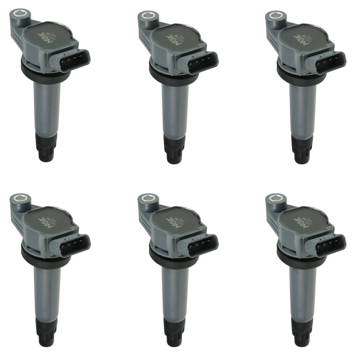 Set of 6 NGK Ignition Coils for RX330 Sienna 3.3 V6 (2004–2006)