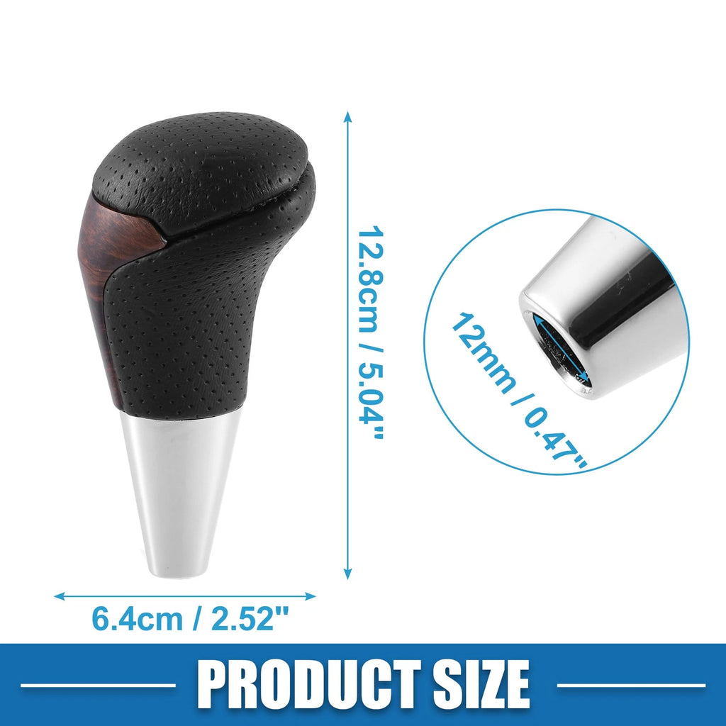 Gear Shift Knob for Toyota Land Cruiser (2016–2021) Black Gold Tone