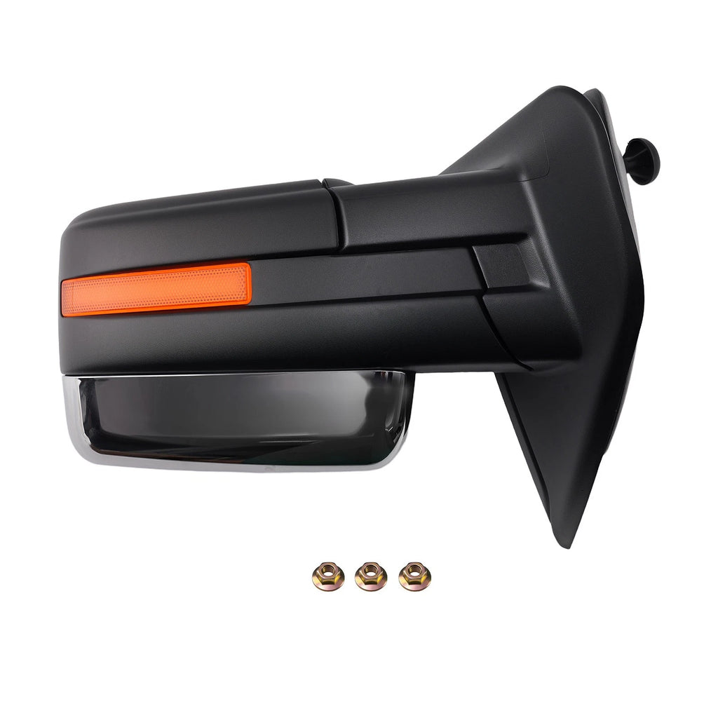 Left Side Mirror Towing for Ford F-150 (2004–2014) 7L3Z17682AE Chrome
