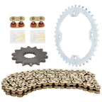 Gold Drive Chain + Drive Sprocket for Yamaha Raptor 700 (2006–2024)