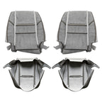 Set of 2 Front Leather Seat Covers for Toyota Sequoia (2000–2007) Gray