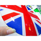 Union Jack Flag Auto Gas Tank Cap Decor Sticker for Mini Cooper (2002-2019)