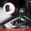 1 Pc Gear Shift Knob Cover for Honda HR-V (2023–2024) Black Blue Faux Leather