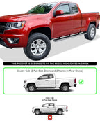 5in Wheel to Wheel Boards for Colorado Canyon (2015–2022)