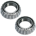 Set of 2 Front Outer Wheel Bearings for Ford F-450 F-550 SD (2008–2016)