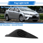 Front Left Fog Light Grill No. 52128YK020 for Toyota Corolla (2012–2017)