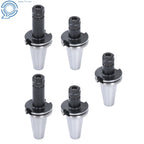 5pc CAT40 ER16 Tool Holder Set for CNC Machines (Short & Long Chuck)