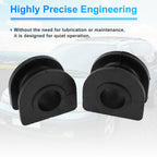 Set of 2 No.K6408 Stabilizer Sway Bar Bushing Kit for Cadillac Escalade (2009–2019) Rubber