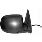 Passenger Power Door Mirror Replacement Textured Heated Glass for Toyota (2007–2015)