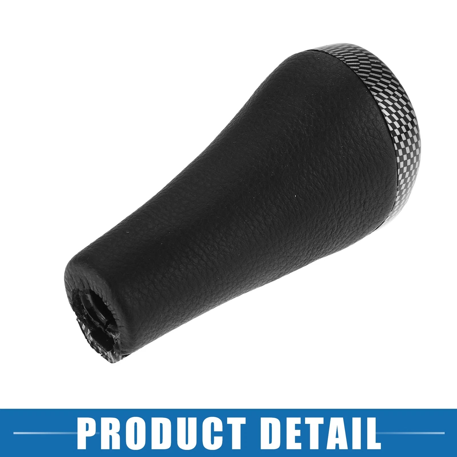 6 Speed Manual Gear Shift Knob for BMW 1 3 5 6 Series (E81) Black Silver Tone